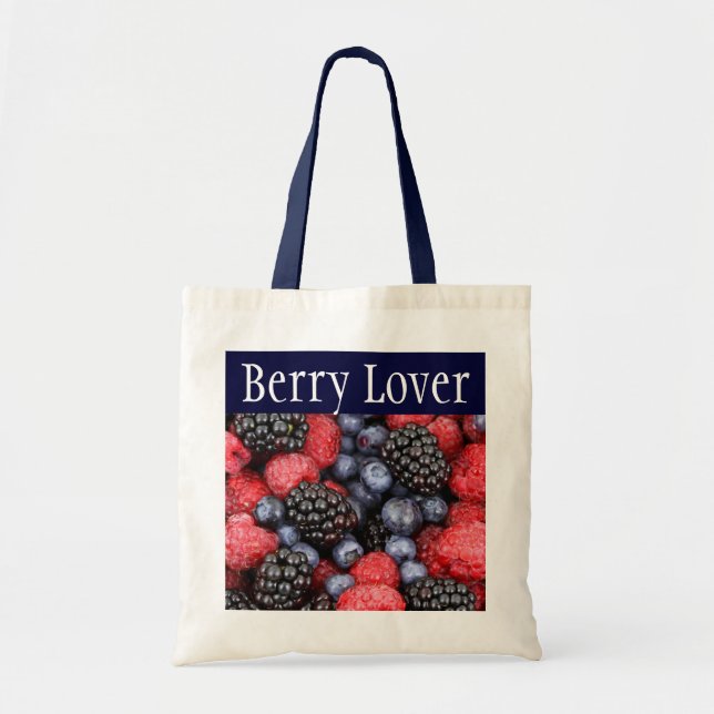 Bolsa Tote Summer Berries Tote Bag (Frente)