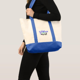 Bolsa Tote Summer Mindset "Sunshine On My Mind"