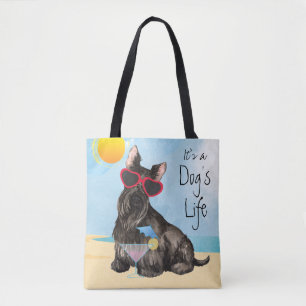 Bolsa Tote Summer Scottish Terrier