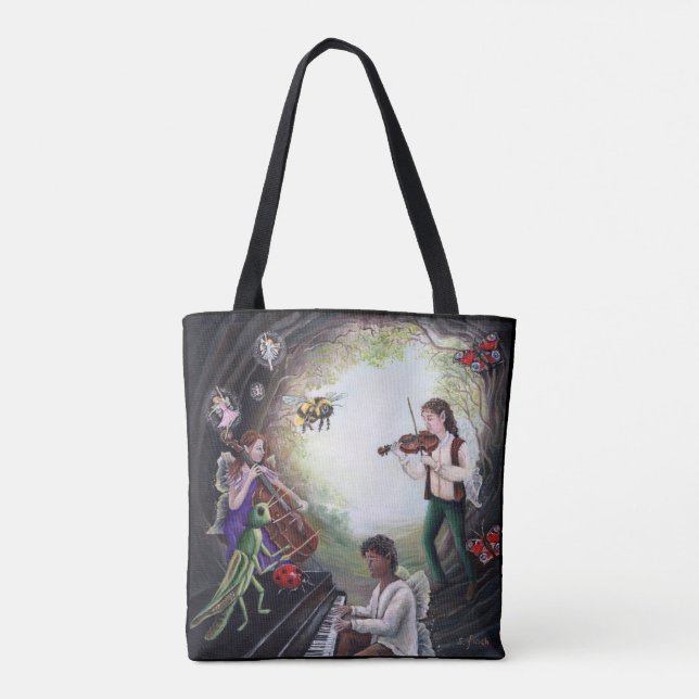 Bolsa Tote Summer Solstice Fairy Concert (Verso)