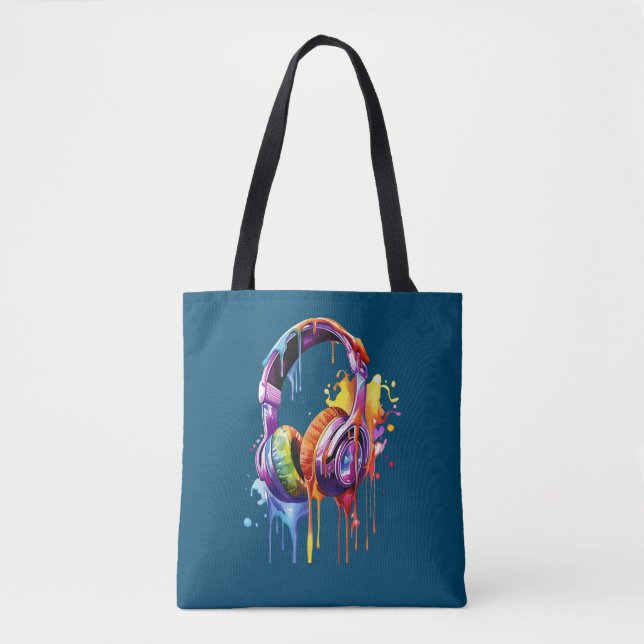 Bolsa Tote Summer Soundwaves (Frente)
