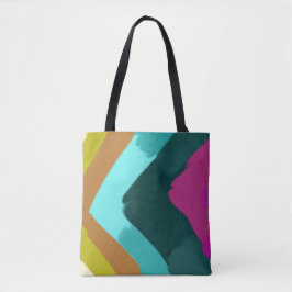 Bolsa Tote Summer Splash Colorful Abstract Art 