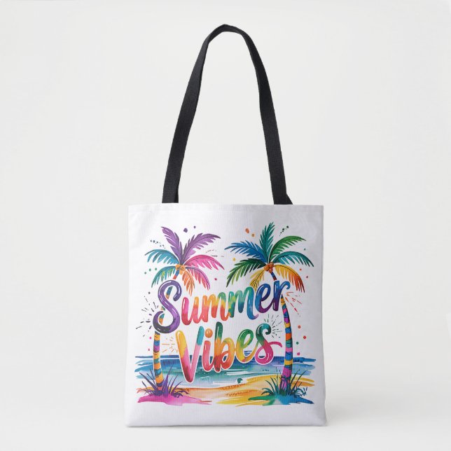 Bolsa Tote Summer Vibes (Frente)