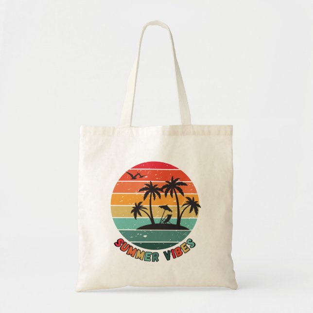bolsa tote "summer vibes" (Frente)