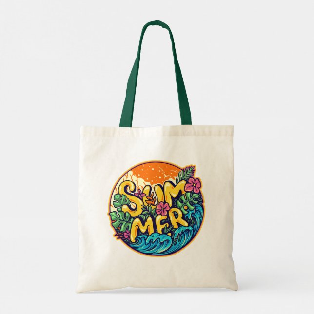 Bolsa Tote Summer Vibes (Verso)