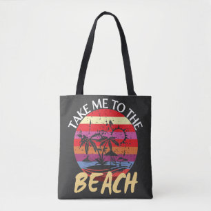 Bolsa Tote Summer Vintage Me Leva À Praia