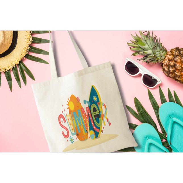 Bolsa Tote Summertime State of Mind Cute (Criador carregado)
