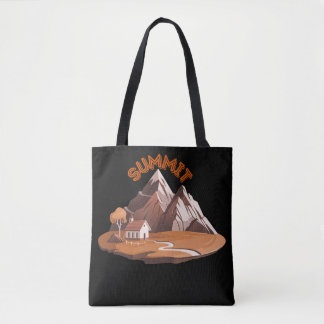 Bolsa Tote ​Summit Mountain Adventure Nature Lover Drawstring