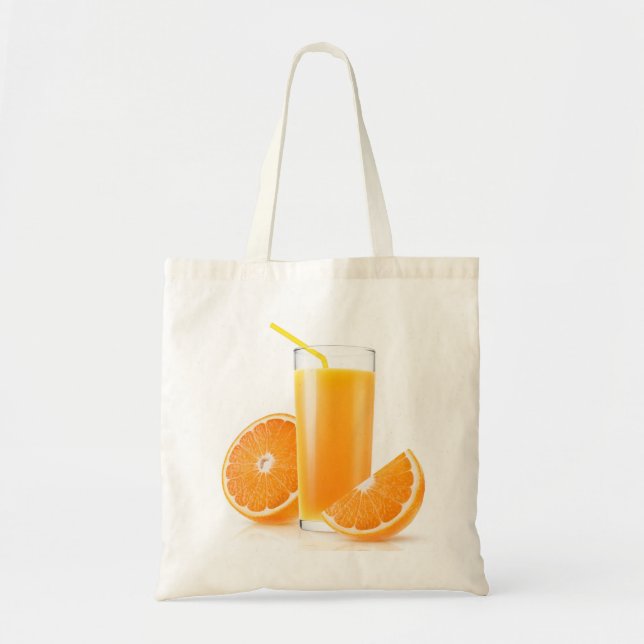 Bolsa Tote Sumo de laranja (Frente)