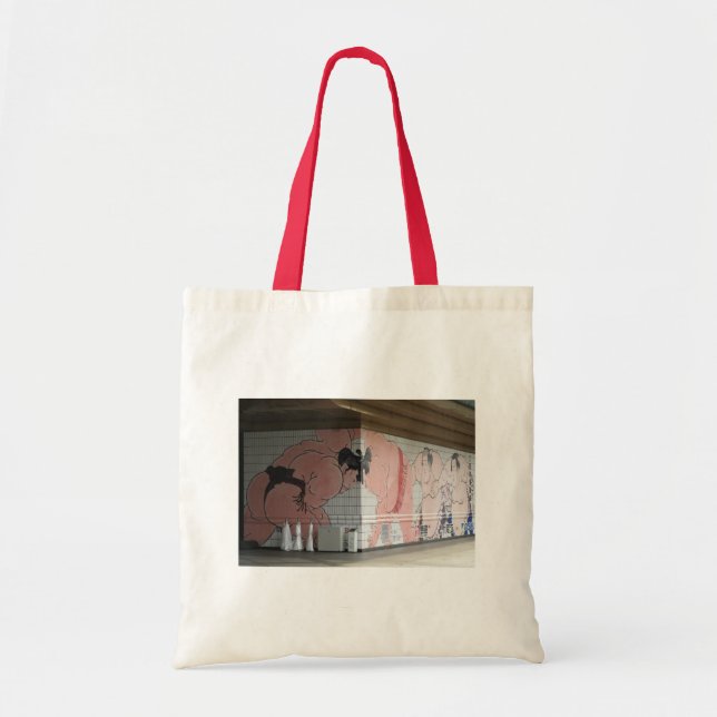 Bolsa Tote Sumo Mural Wall Art (Frente)