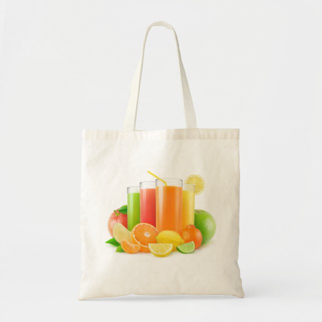 Bolsa Tote Sumos de frutas (Frente)