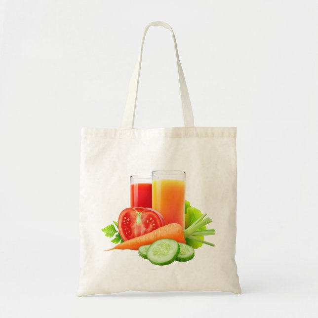 Bolsa Tote Sumos vegetais (Frente)