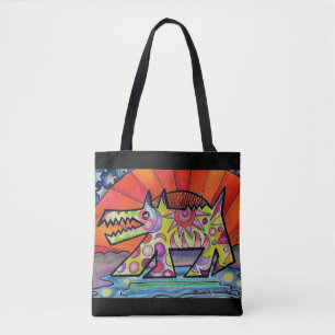 Bolsa Tote Sun Dog Tot Bag