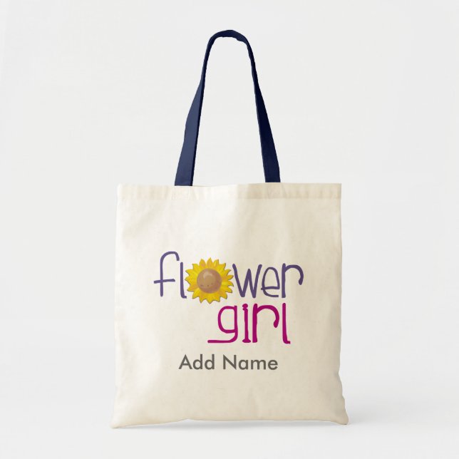 Bolsa Tote Sun Flowergirl T-shirts e presentes (Frente)