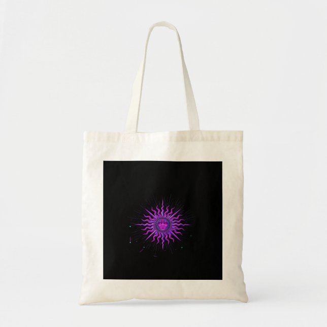 Bolsa Tote Sun - Whimsigoth Graphic (Frente)
