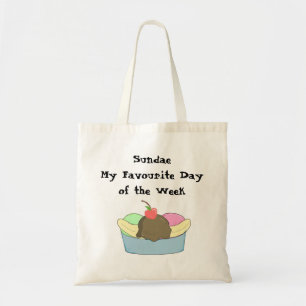 Bolsa Tote Sundae Meu Dia Favorito...