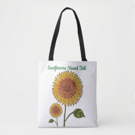Bolsa Tote Sunflower Stand Tall