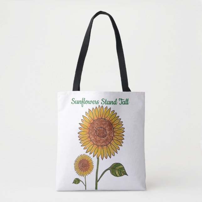 Bolsa Tote Sunflower Stand Tall (Frente)