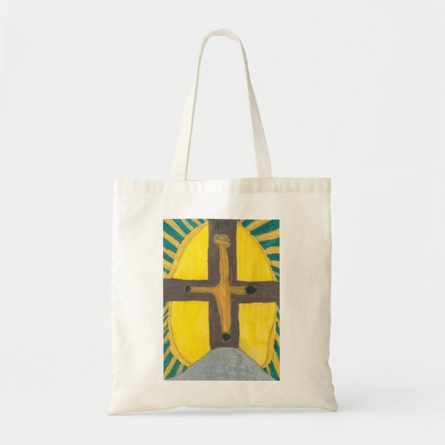 Bolsa Tote Sunrise Cross Tote Bag (Frente)