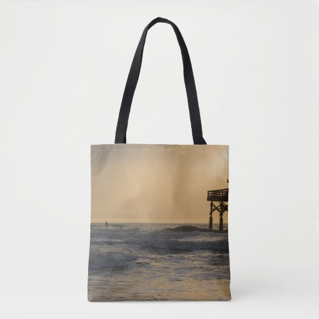 Bolsa Tote Sunrise e Paddleboard (Frente)