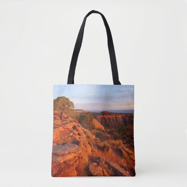 Bolsa Tote Sunrise no Grand View Trail em CO Monument (Frente)