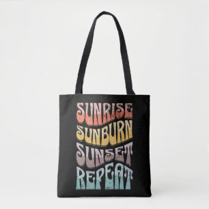 Bolsa Tote Sunrise Sunset Repetir