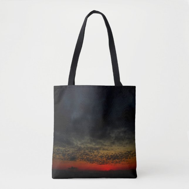 Bolsa Tote Sunset Antes da Tempestade (Frente)