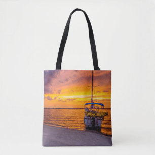 Bolsa Tote Sunset de Fogo Navarre da Flórida