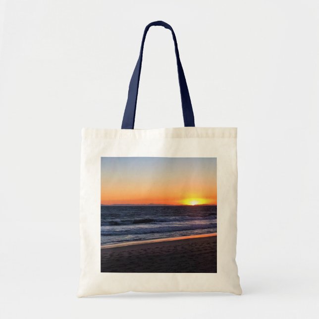 Bolsa Tote Sunset em Newport Beach, Califórnia (Frente)