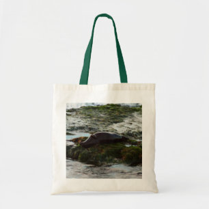 Bolsa Tote Sunset Lit Harbor Seal II em San Diego