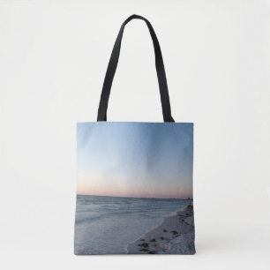 Bolsa Tote Sunset na Rua. Praia de Petersburg