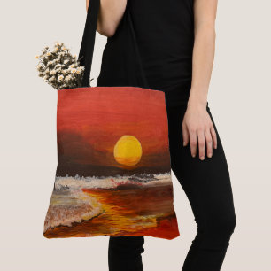 Bolsa Tote Sunset no Pacífico, por Gary Poling