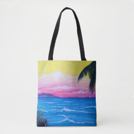 Bolsa Tote Sunset Ocean