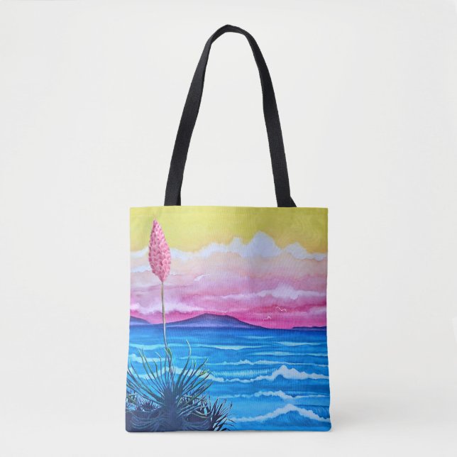 Bolsa Tote Sunset Ocean  (Frente)