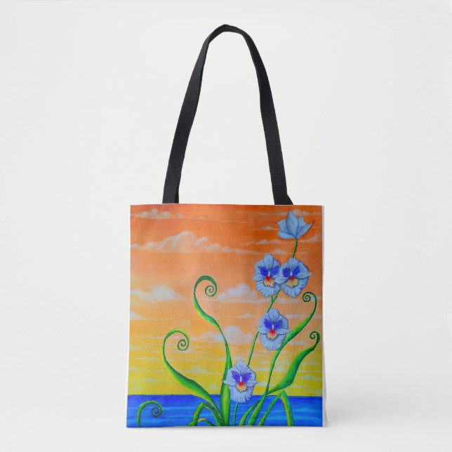 Bolsa Tote Sunset Orquídeo (Frente)