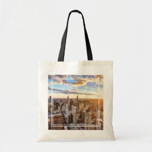 Bolsa Tote Sunset Over Chicago