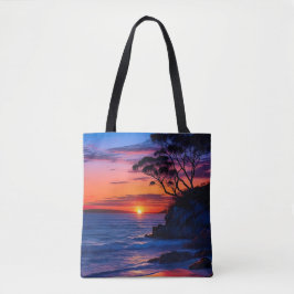 Bolsa Tote Sunset tropical
