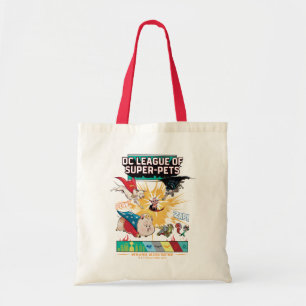 Bolsa Tote Super-animais: Somos um Pacote, Ficamos juntos!