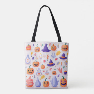Bolsa Tote Super Bonito Halloween | Excelente para todas as i