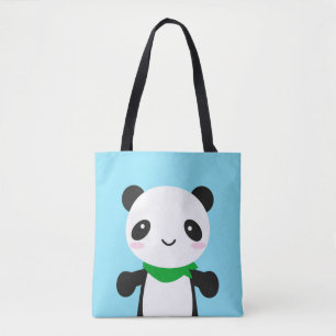 Bolsa Tote Super Cute Kawaii Panda