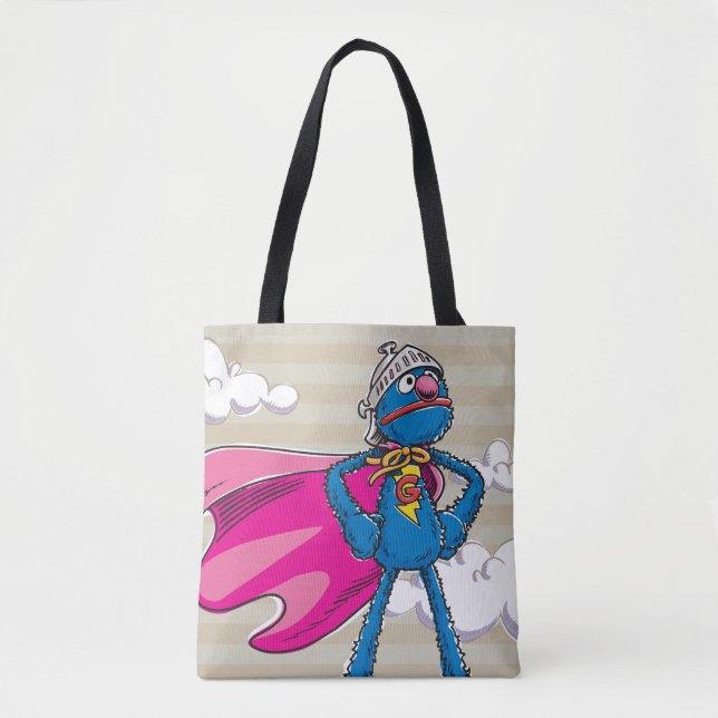 Bolsa Tote Super Grover (Frente)