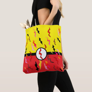 Bolsa Tote Super-herói de Todas as Coisas Iluminantes Amarela