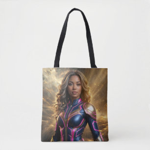 BOLSA TOTE SUPER-HERÓI - FANTASIA FICÇÃO CIENTÍFICA
