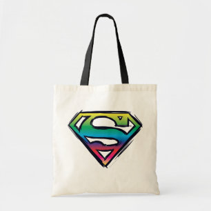 Bolsa Tote Super-Homem  Logotipo arco-íris