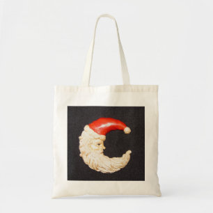 Bolsa Tote Super Legal Clássico redondo Santa Claus Tote Bag