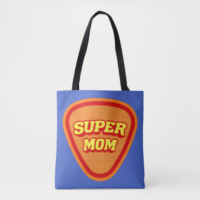 Bolsa Tote Super Mom Mother's Day (Frente)