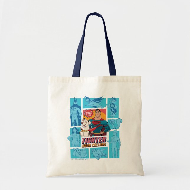Bolsa Tote Super-Pets & Justice League - Aperte seus pilares (Frente)