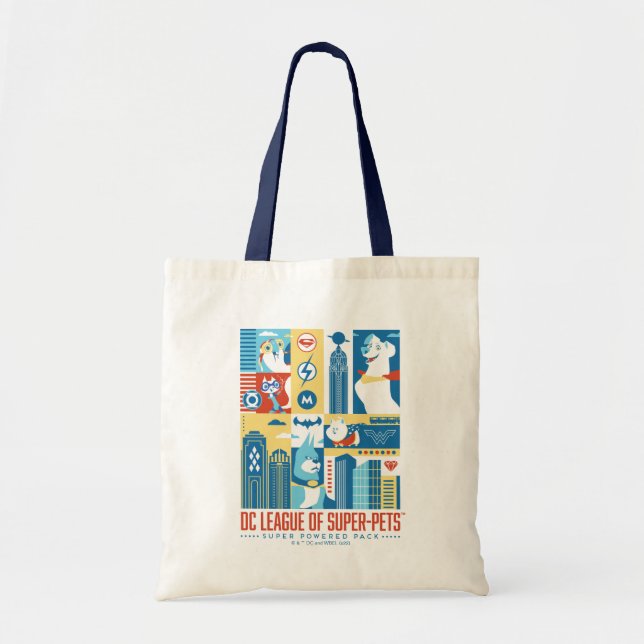 Bolsa Tote Super Powered Pack Art Deco Metropolis (Frente)