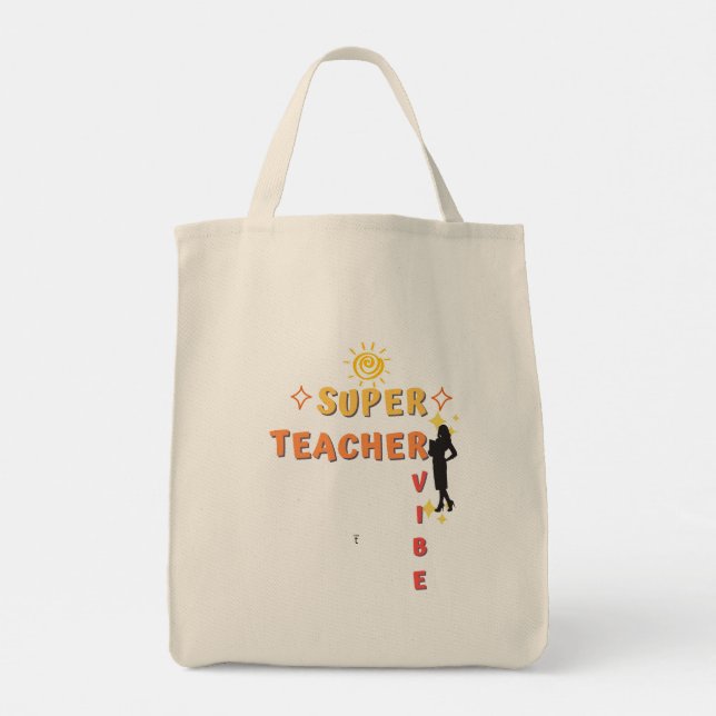 Bolsa Tote Super Professor Vibe (Verso)