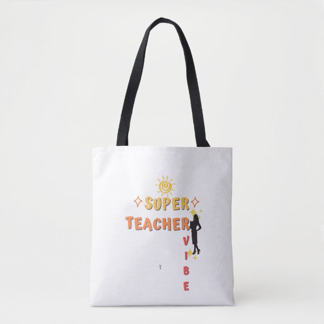Bolsa Tote Super Professor Vibe (Frente)